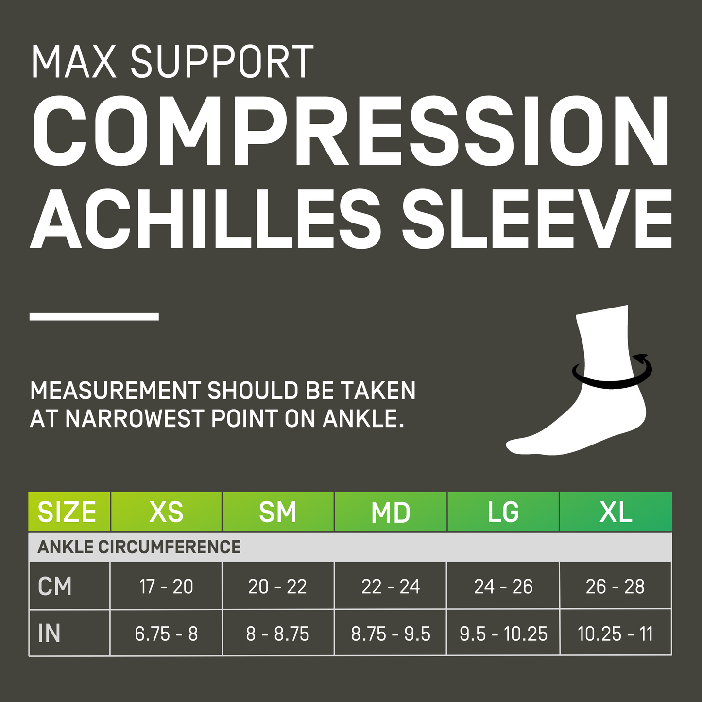 Max Support Achilles Sleeve