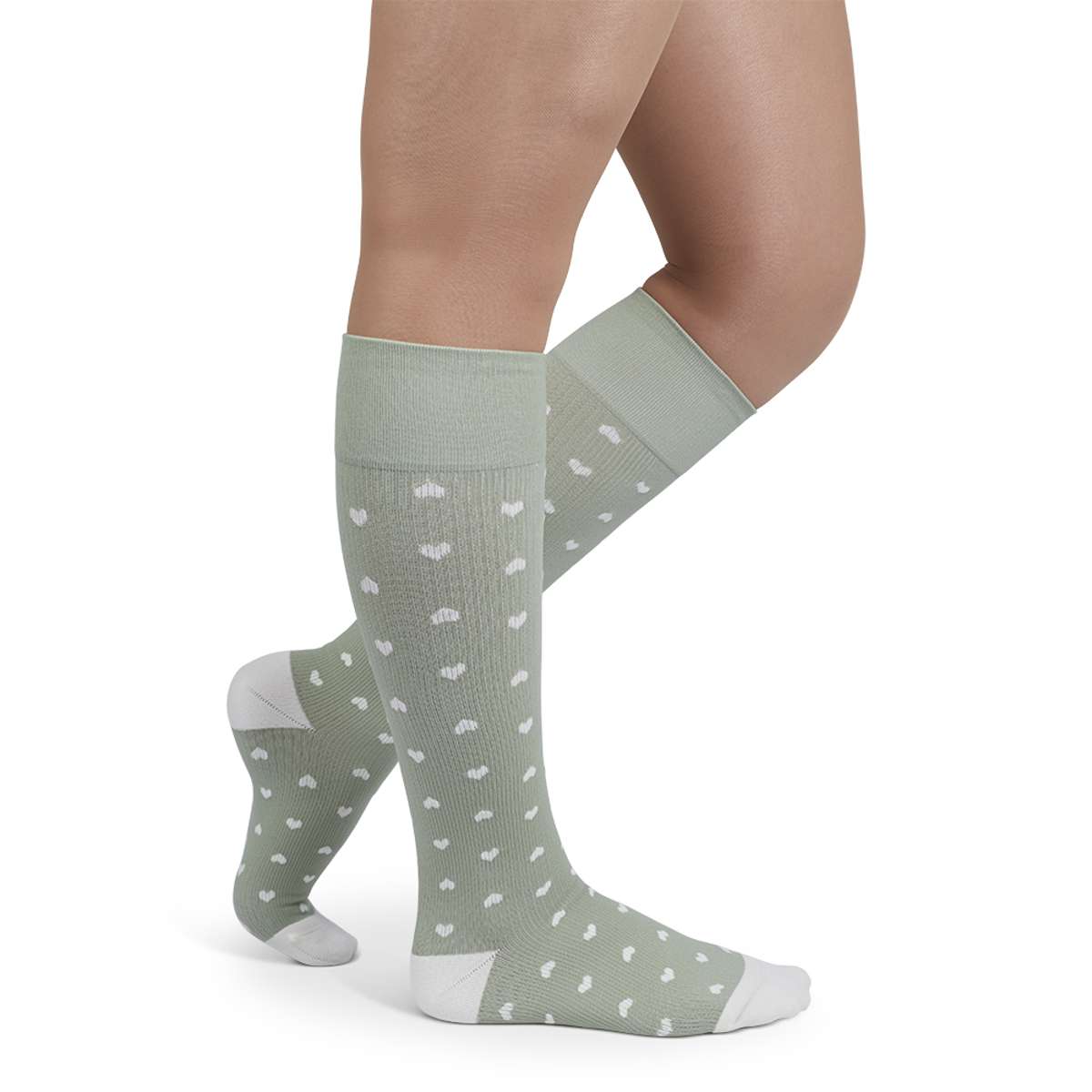 Rejuva Heart Compression Socks 15-20 mmHg