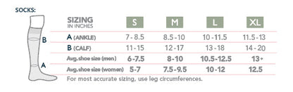 Rejuva Herringbone Compression Socks 20-30 mmHg