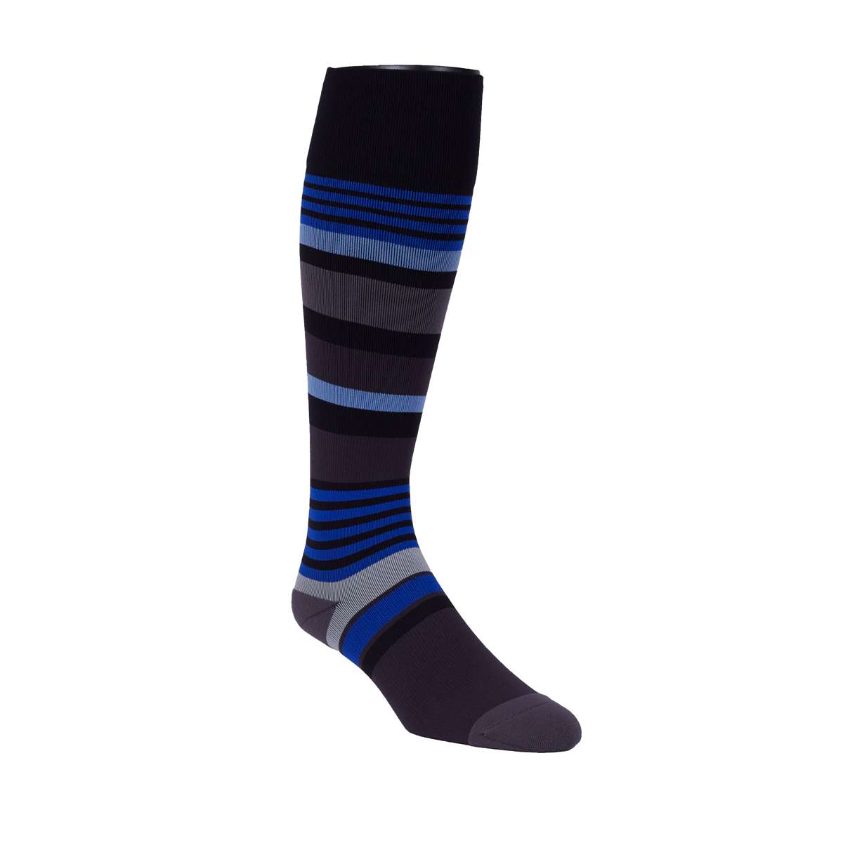 Rejuva Motley Stripe Compression Socks 15-20 mmHg