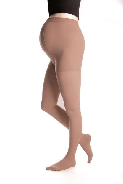 duomed advantage 15-20 mmHg maternity panty closed toe petite