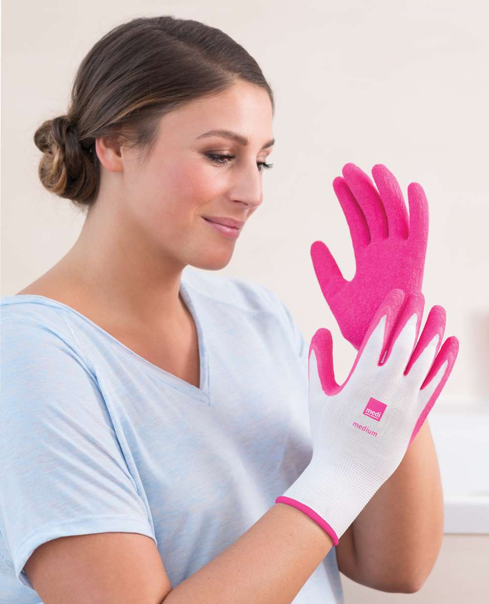 medi textile gloves