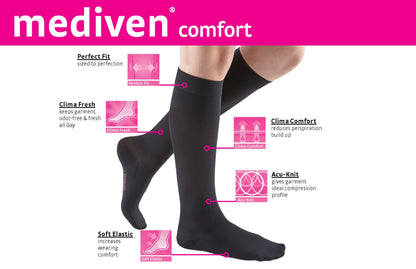 mediven comfort 15-20 mmHg calf closed toe standard
