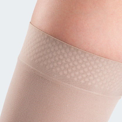 mediven comfort 15-20 mmHg thigh beaded topband open toe standard