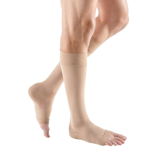 mediven forte 40-50 mmHg thigh beaded topband open toe standard