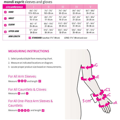 mediven mondi esprit CCL2 armsleeve