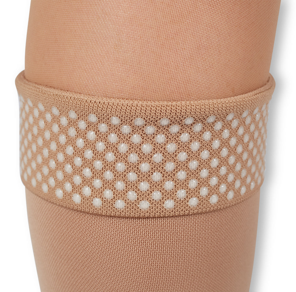 mediven plus 20-30 mmHg calf beaded topband closed toe standard