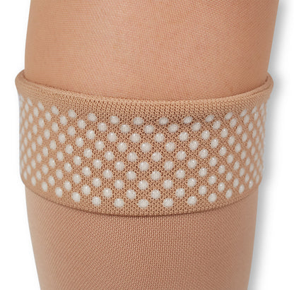 mediven plus 20-30 mmHg calf beaded topband closed toe standard